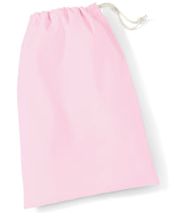 Westford Mill Cotton Stuff Bag - Classic Pink