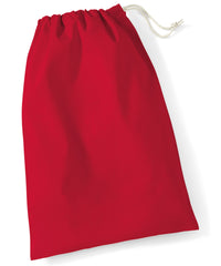 Westford Mill Cotton Stuff Bag - Classic Red