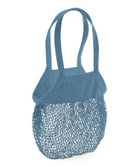 Westford Mill Organic Cotton Mesh Grocery Bag - Airforce Blue