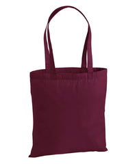 Westford Mill Premium Cotton Tote - Burgundy