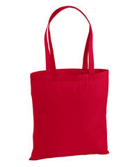 Westford Mill Premium Cotton Tote - Classic Red