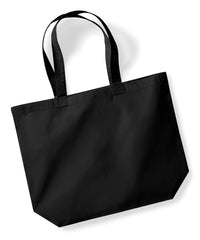 Westford Mill Organic Premium Cotton Maxi Tote - Black