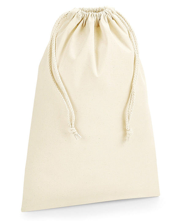 Westford Mill Organic Premium Cotton Stuff Bag - Natural