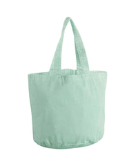 Westford Mill Garment-dyed Shopper - Vintage Aqua