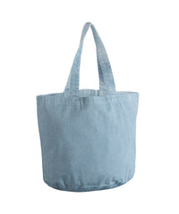 Westford Mill Garment-dyed Shopper - Vintage Light Blue