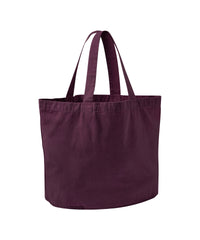 Westford Mill Garment-dyed Shopper - Vintage Oxblood