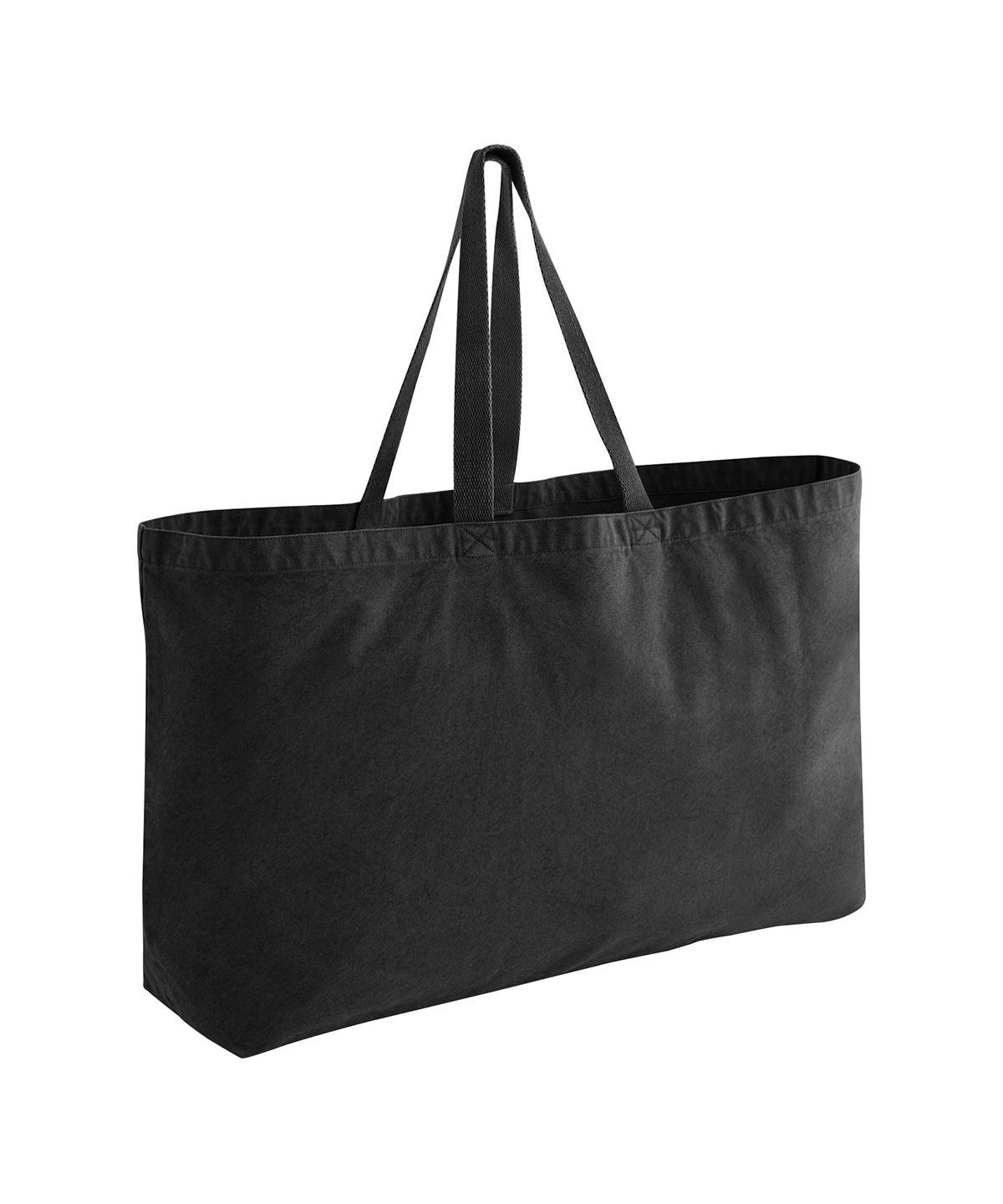 Westford Mill Garment-dyed Oversized Tote Bag - Vintage Black