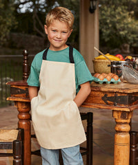 Westford Mill Fairtrade Cotton Junior Craft Apron - Natural