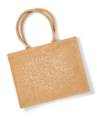 Westford Mill Shimmer Jute Shopper - Natural Gold