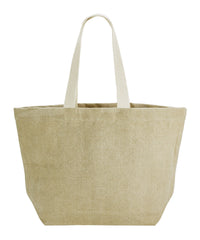 Westford Mill Soft Washed Jute Beach Bag - Natural
