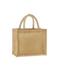 Westford Mill Natural Starched Jute Midi Tote - Natural