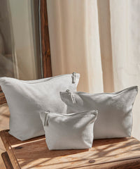 Westford Mill Canvas Accessory Bag - Black