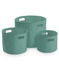 Westford Mill Canvas Storage Tubs - Sage Green