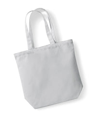 Westford Mill Fairtrade Cotton Camden Shopper - Light Grey