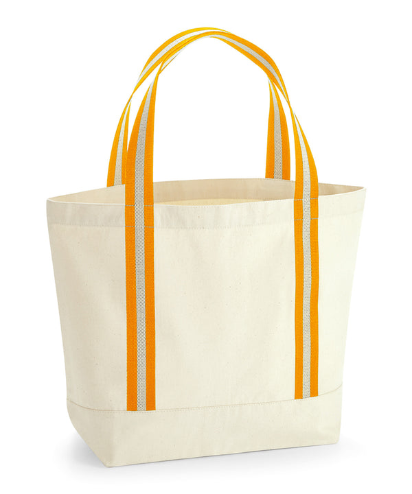 Westford Mill EarthAware® Organic Boat Bag - Natural/Amber