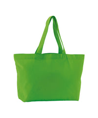 Westford Mill EarthAware® Organic Twill Shopper - Apple Green