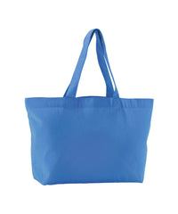 Westford Mill EarthAware® Organic Twill Shopper - Cornflower Blue