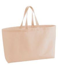 Westford Mill Oversized Canvas Tote Bag - Peach