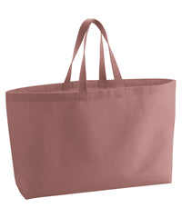 Westford Mill Oversized Canvas Tote Bag - Rose Pink
