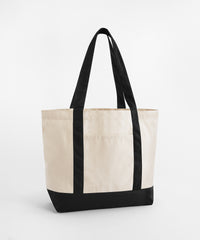 Westford Mill EarthAware® Organic Varsity Shopper - Natural