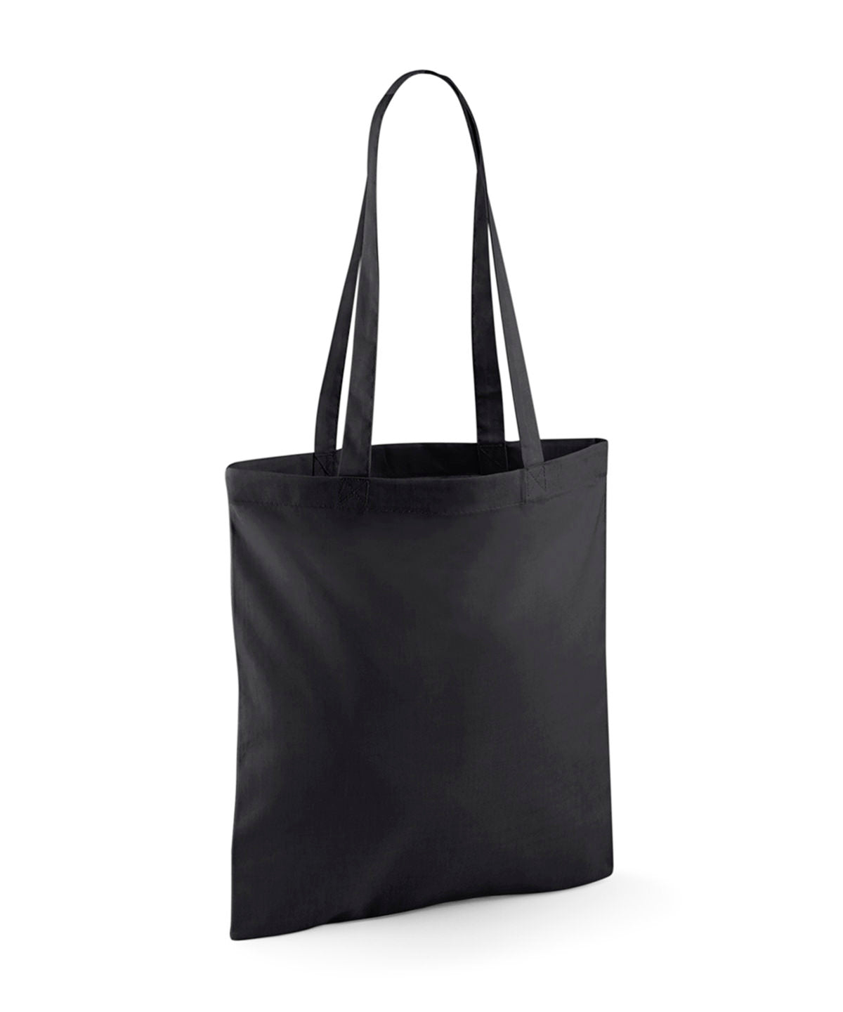 Westford Mill Recycled Cotton Tote - Black