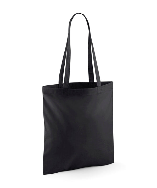 Westford Mill Recycled Cotton Tote - Black