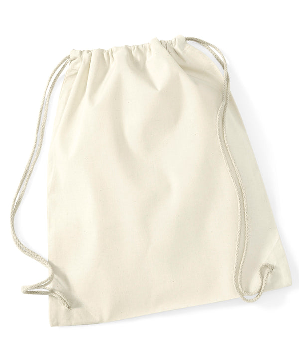 Westford Mill Recycled Cotton Gymsac - Natural