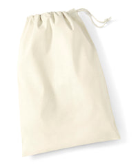 Westford Mill Recycled Cotton Stuff Bag - Natural