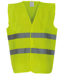 Yoko Hi-vis 2-band Waistcoat - Orange