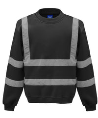 Yoko Hi-vis Sweatshirt - Black