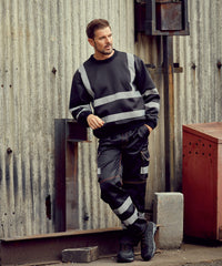 Yoko Hi-vis Sweatshirt - Black