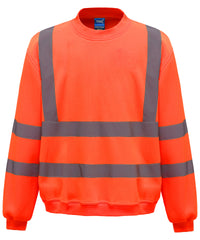 Yoko Hi-vis Sweatshirt - Orange
