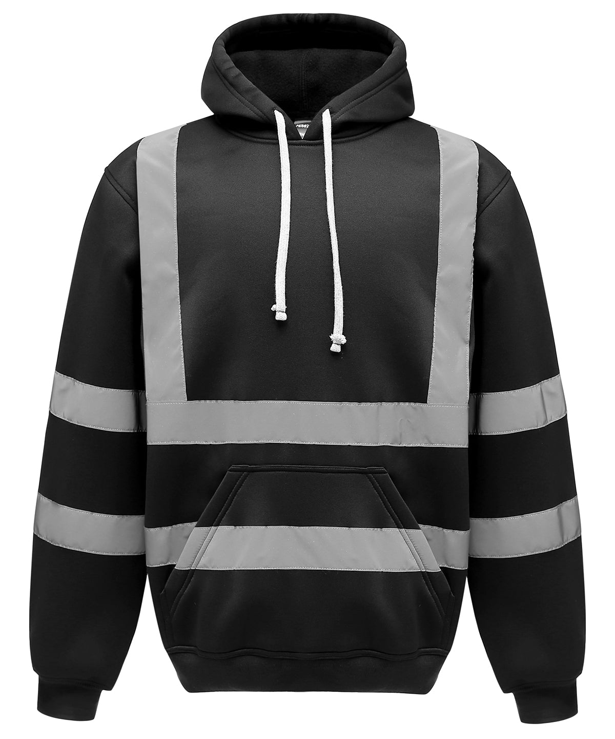 Yoko Hi-vis Pull-over Hoodie - Black