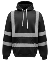Yoko Hi-vis Pull-over Hoodie - Black