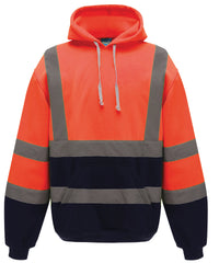Yoko Hi-vis Pull-over Hoodie - Black