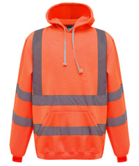 Yoko Hi-vis Pull-over Hoodie - Orange