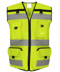 Yoko Hi-vis Ripstop Tool Vest - Hi-vis Yellow