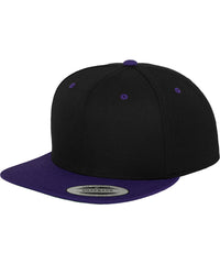 Flexfit The Classic Snapback 2-tone - Black/Purple