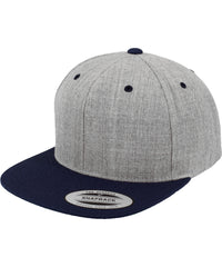 Flexfit The Classic Snapback 2-tone - Heather/Navy