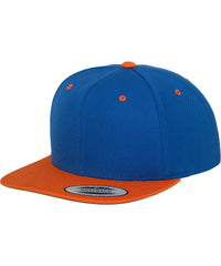 Flexfit The Classic Snapback 2-tone - Royal/Orange