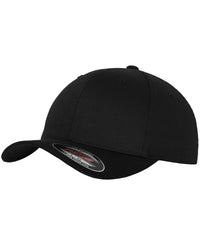 Flexfit Fitted Baseball Cap - Black/Black