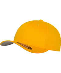 Flexfit Fitted Baseball Cap - Gold