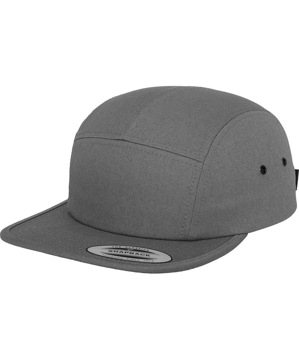 Flexfit Classic 5-panel Jockey Cap - Dark Grey