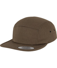 Flexfit Classic 5-panel Jockey Cap - Olive
