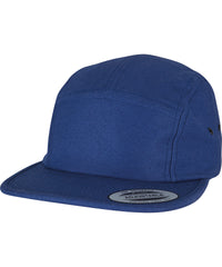 Flexfit Classic 5-panel Jockey Cap - Sea Blue