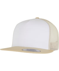 Flexfit Classic Trucker - Gold/White/Beige