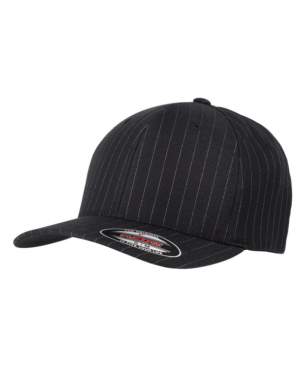Flexfit Pinstripe - Black/White