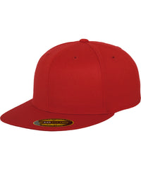 Flexfit Premium 210 Fitted Cap - Red