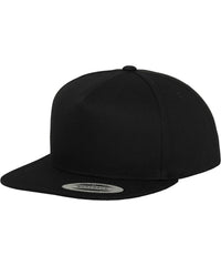 Flexfit Classic 5-panel Snapback - Black/Black