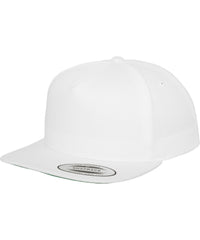 Flexfit Classic 5-panel Snapback - White